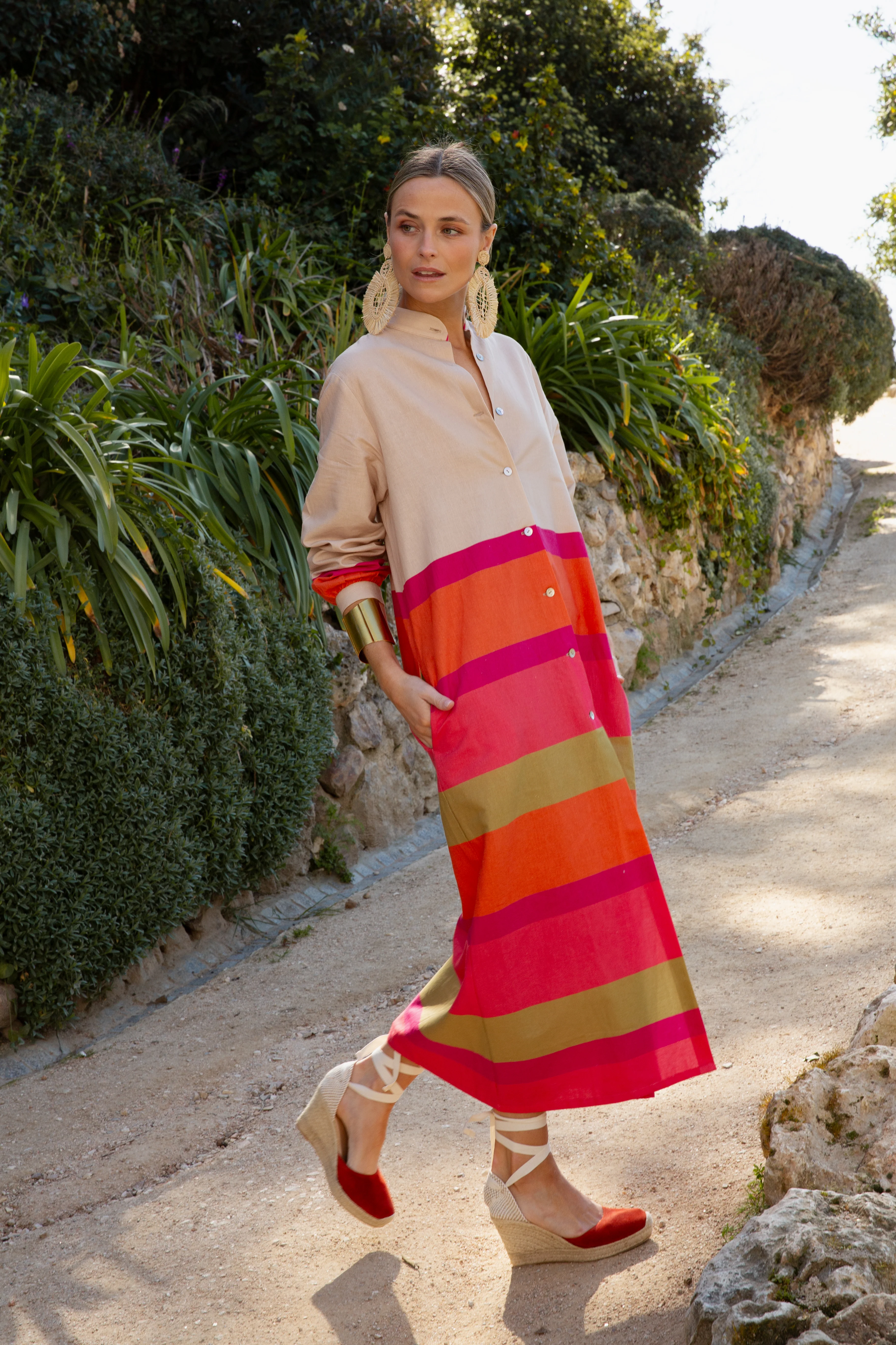 Camisero lino rayas - Image 7