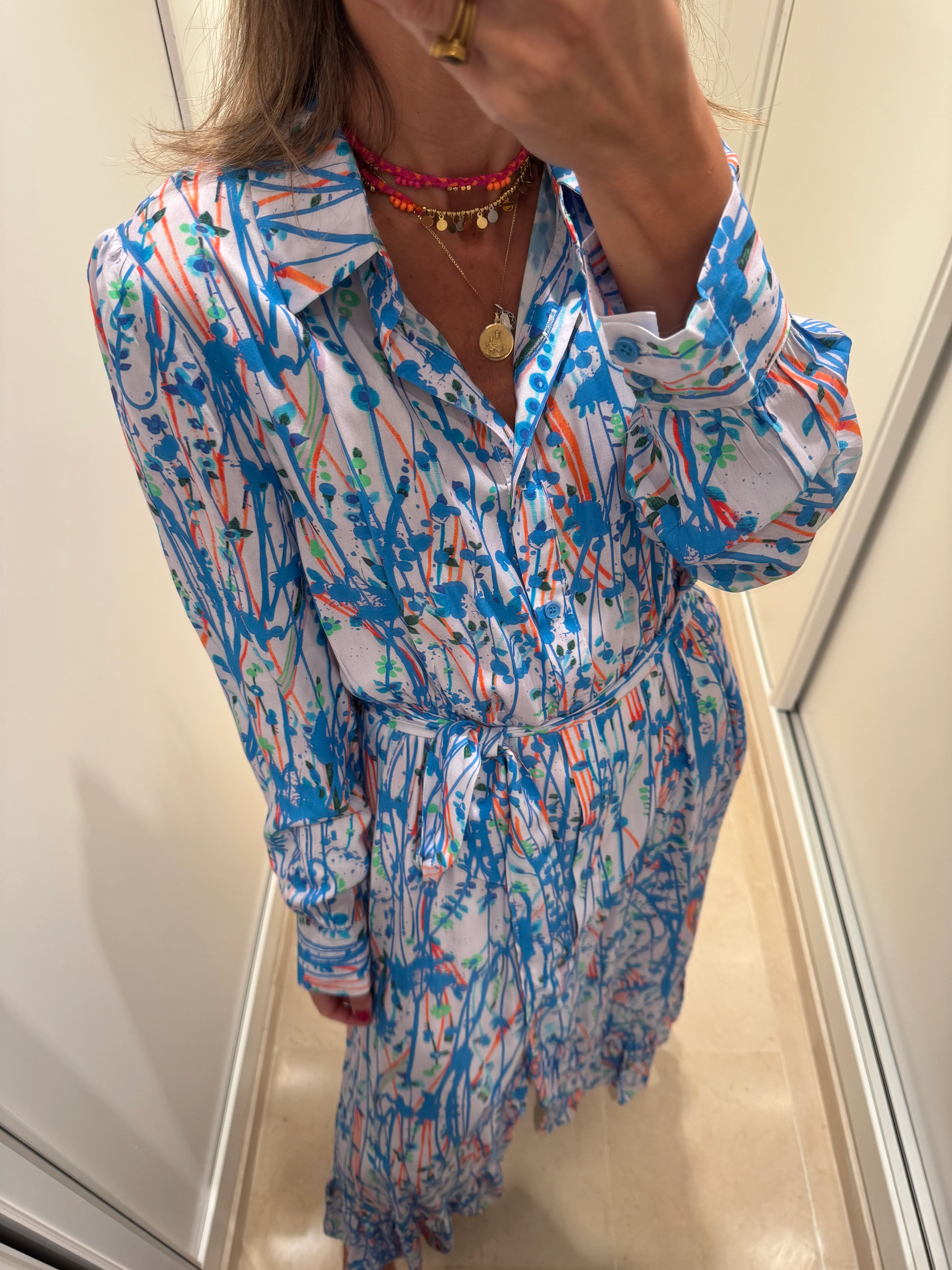 Camisero pinceladas azul - Image 3