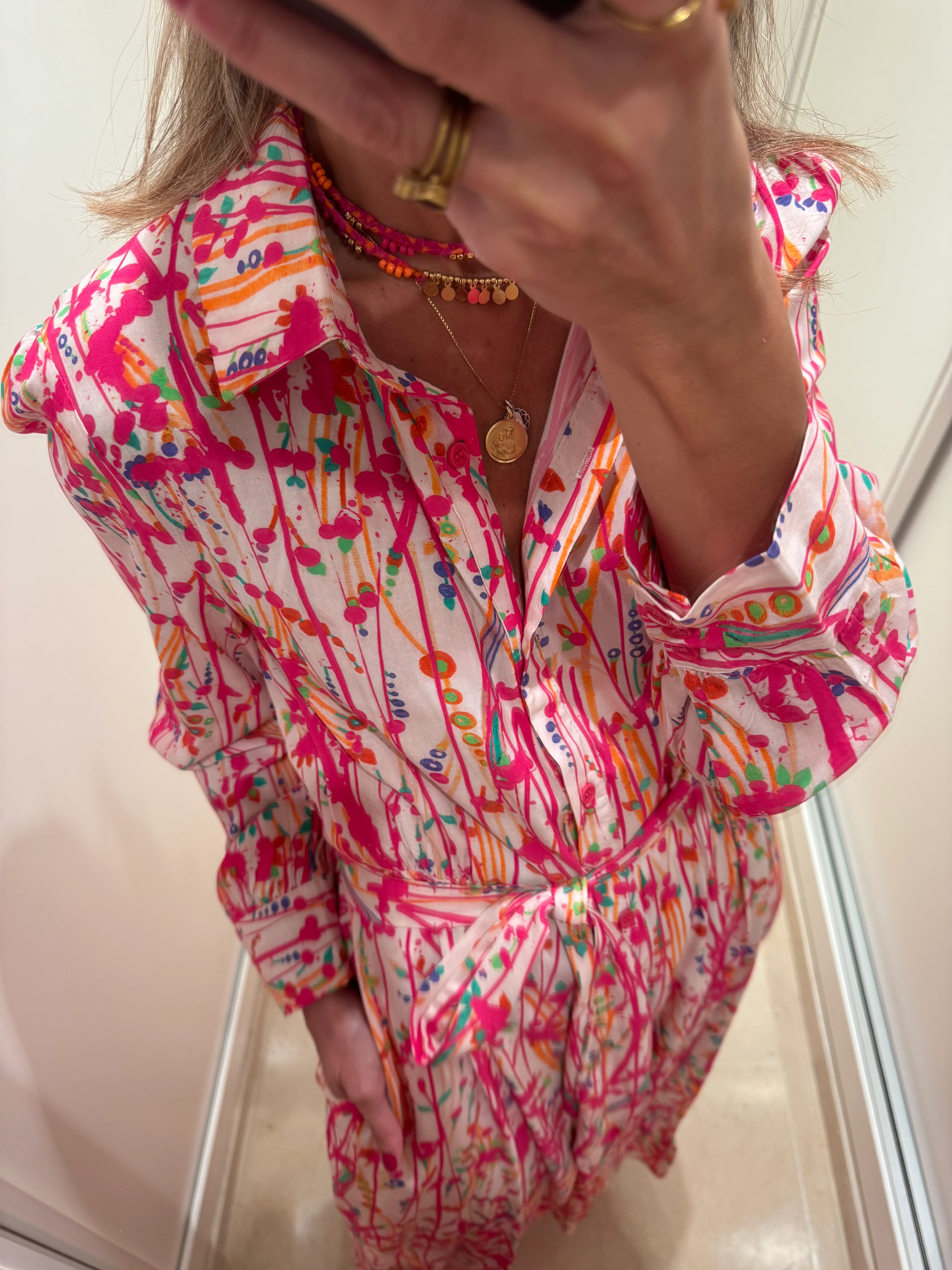 Camisero pinceladas fresa - Image 3
