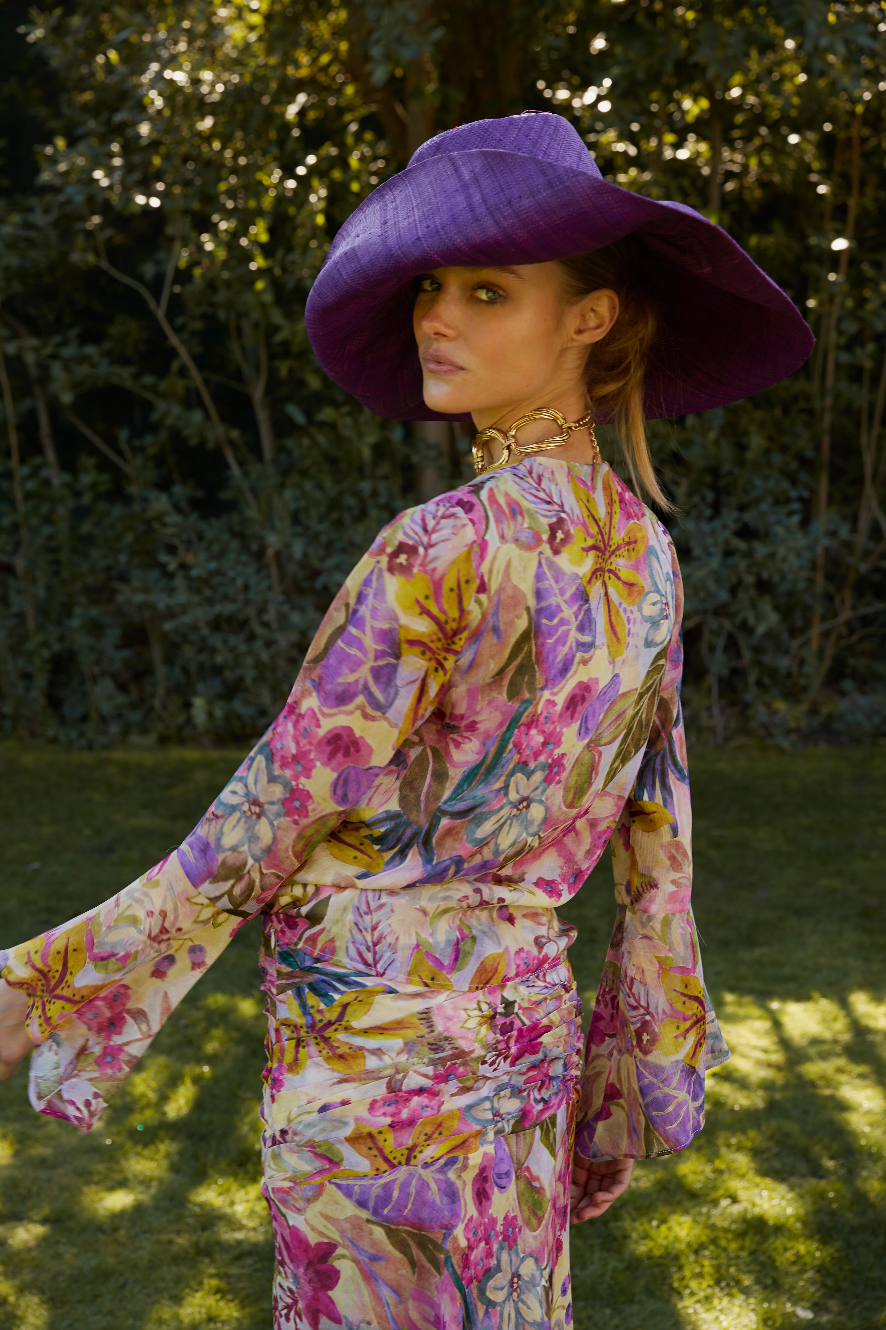 Conjunto Posidonia Flor morada - Image 3