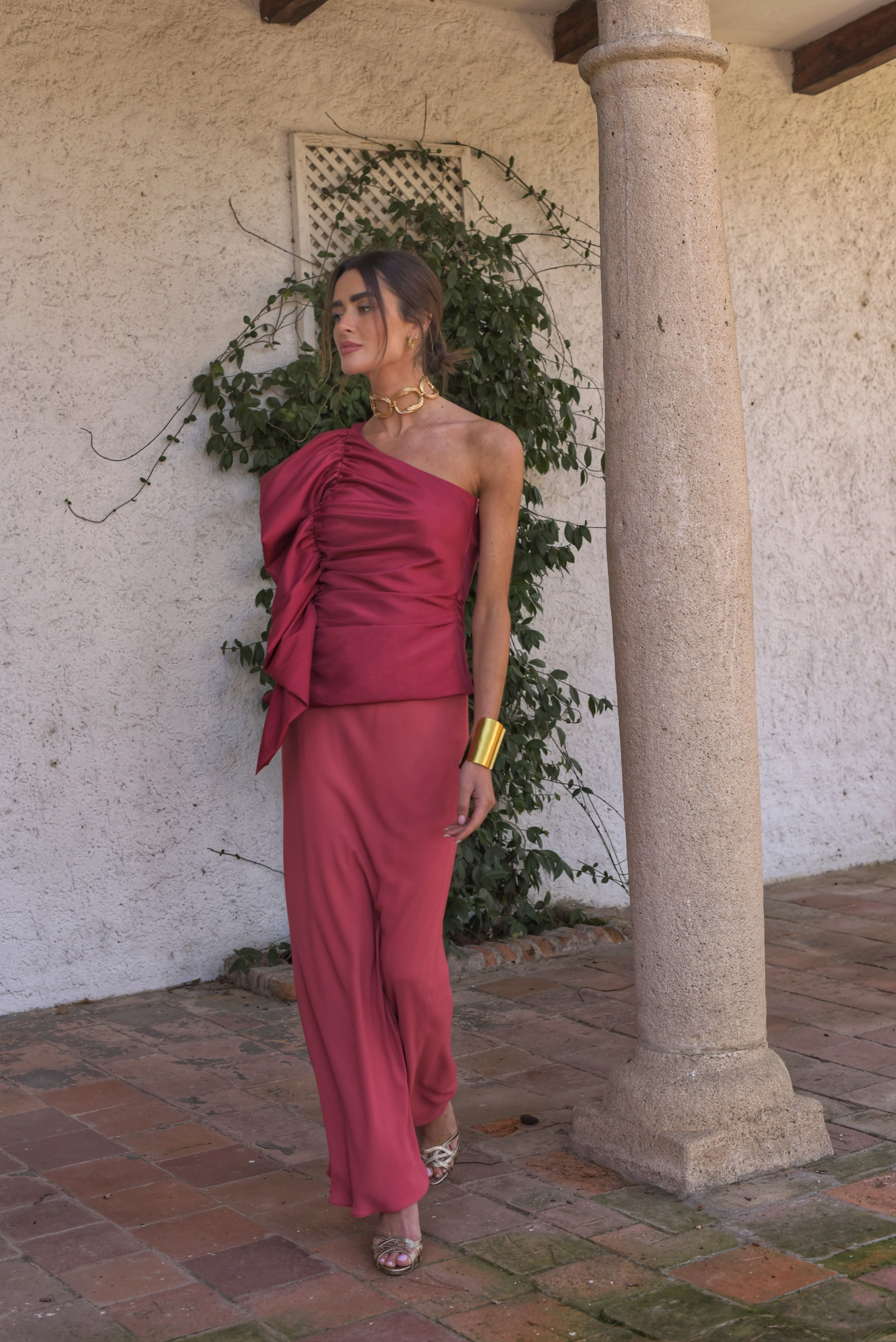Conjunto Lady Leona coral - Image 4
