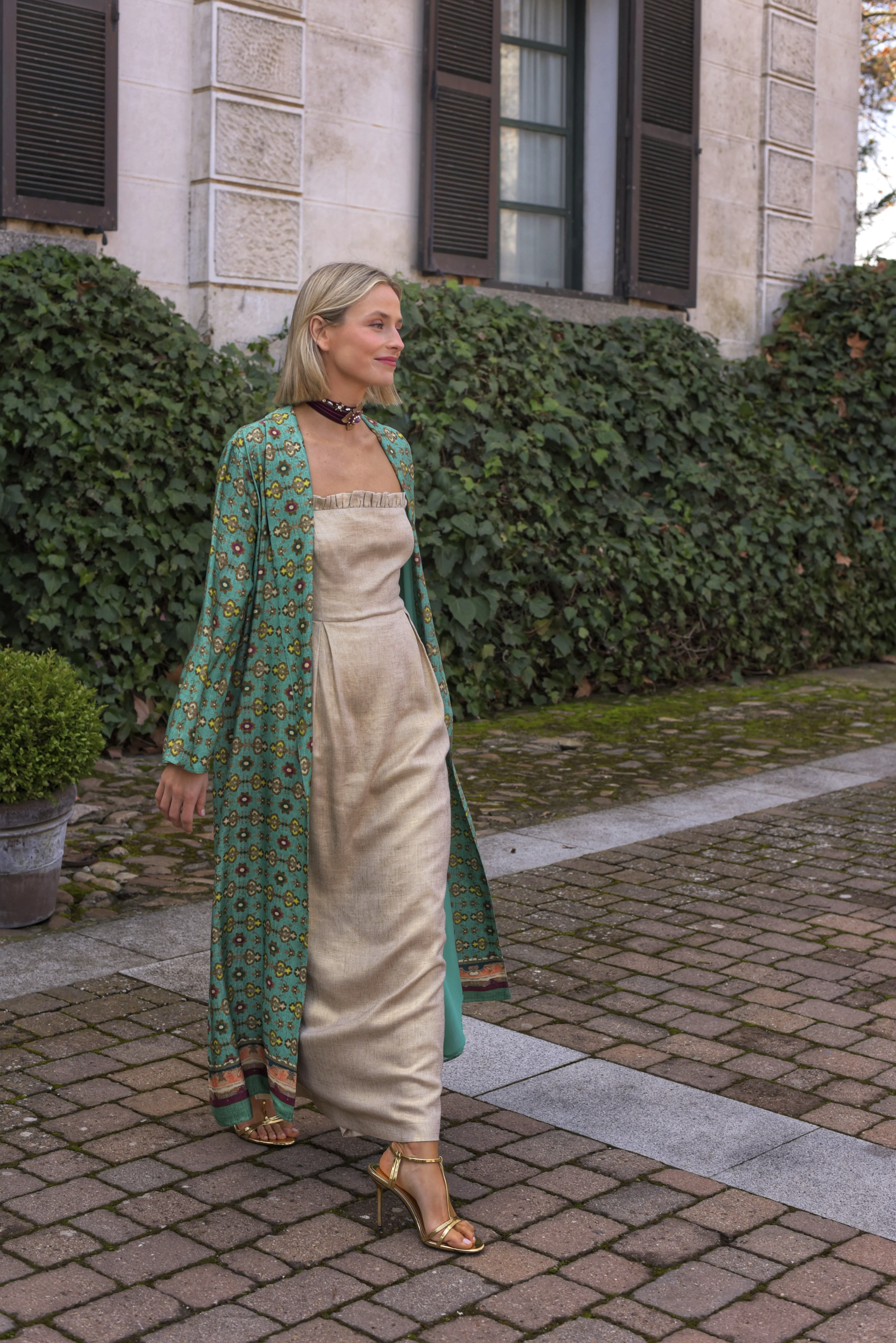 Kimono Lady Lémur verde agua - Image 5