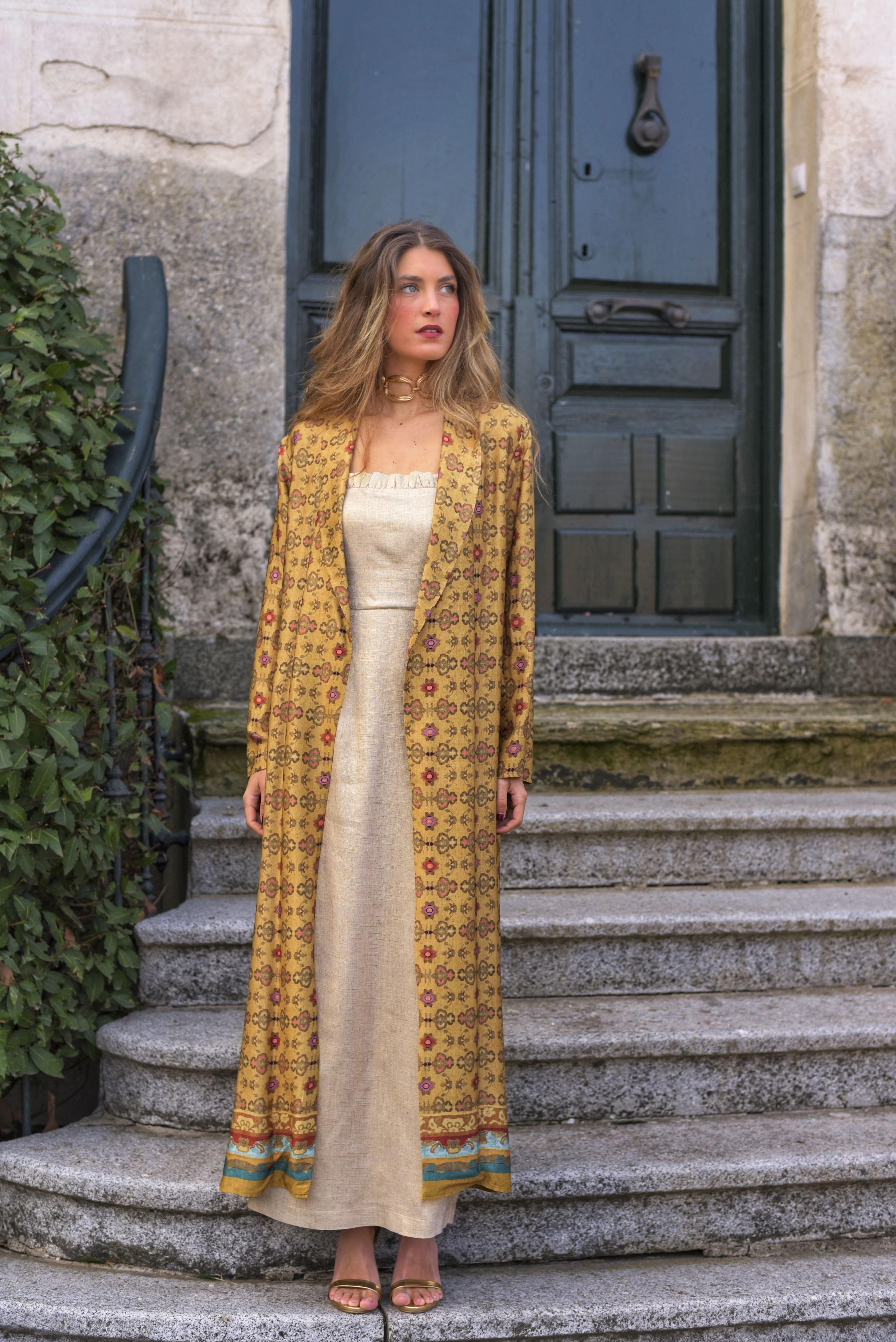 Kimono Lady Lémur mostaza - Image 3