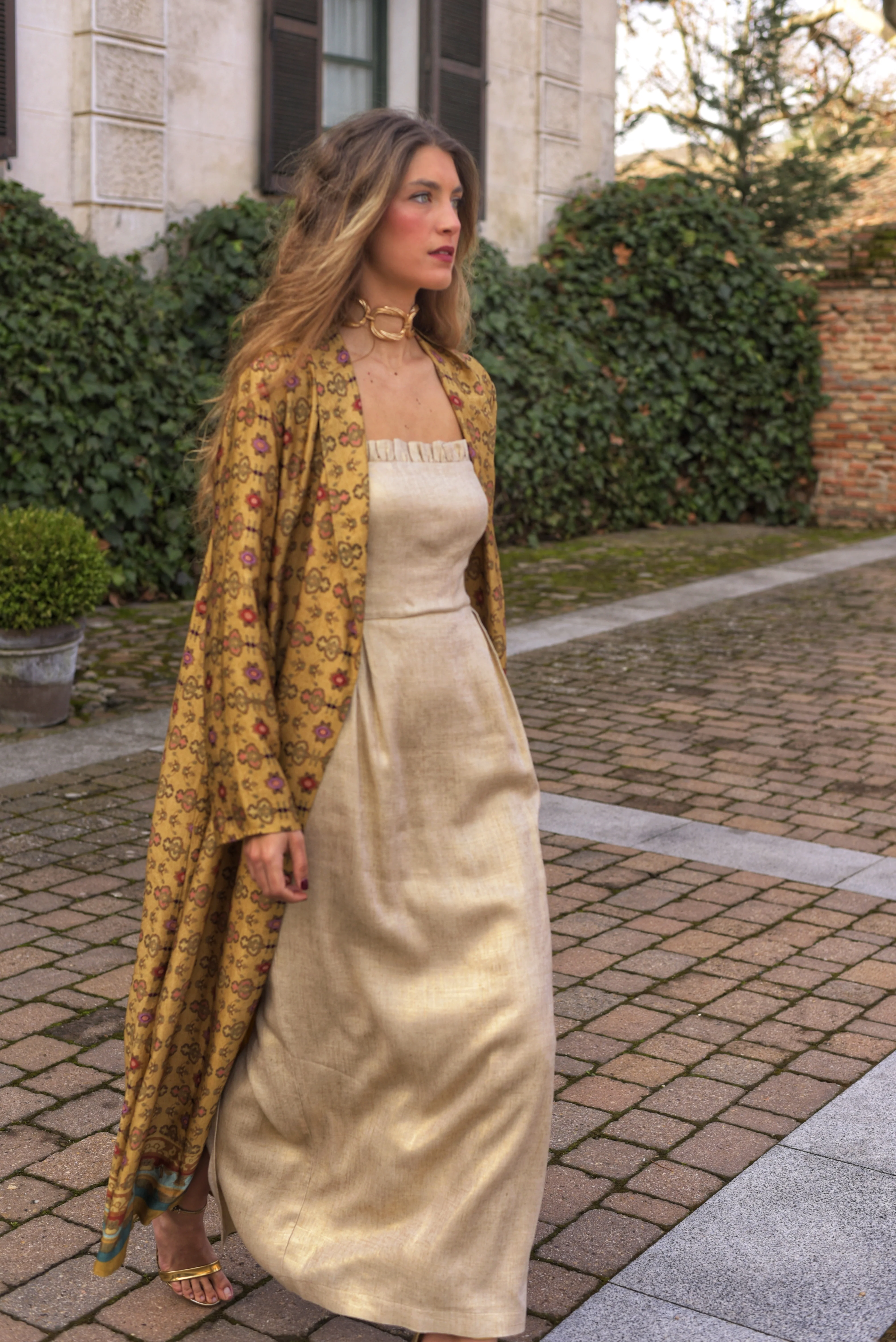 Kimono Lady Lémur mostaza - Image 4