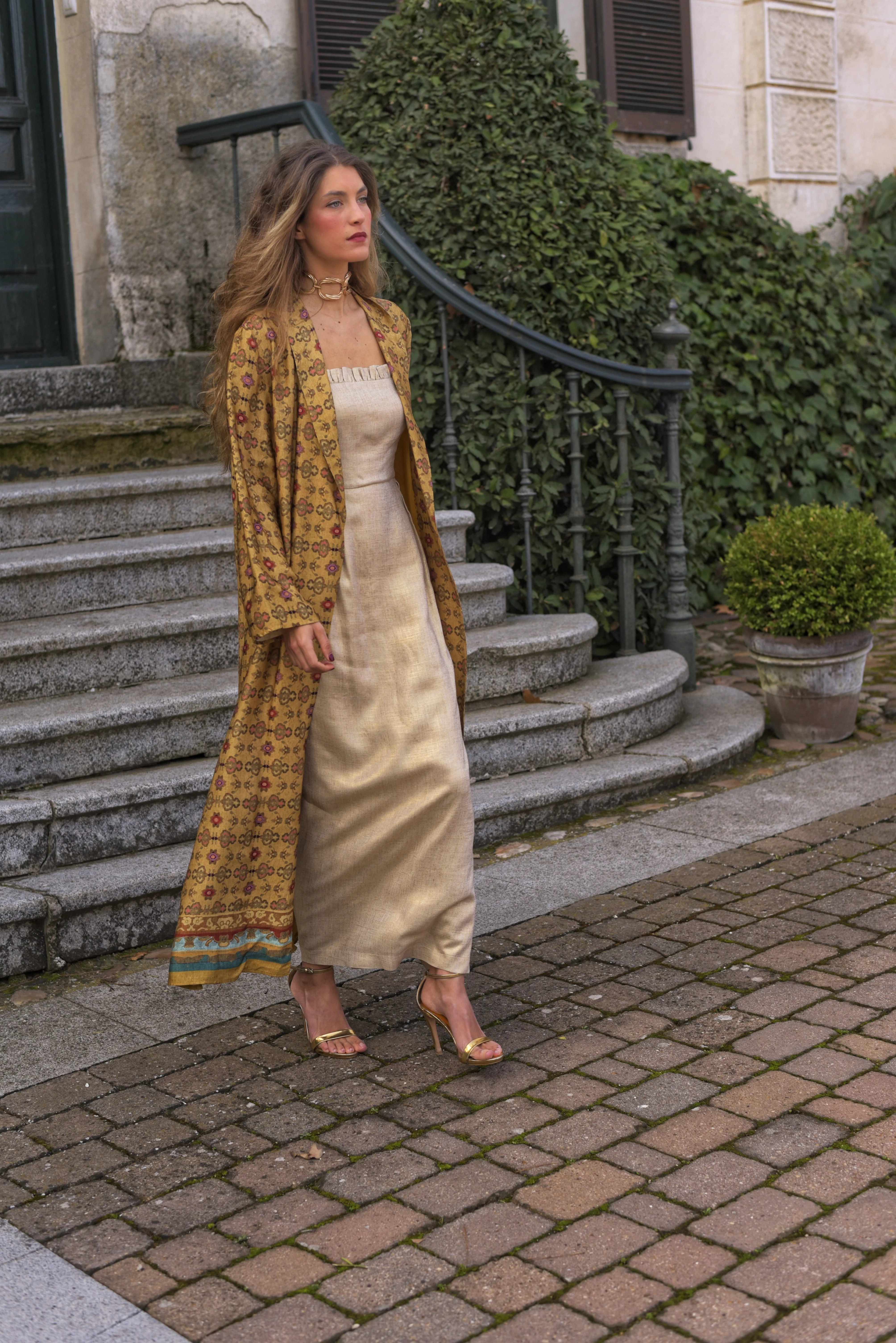 Kimono Lady Lémur mostaza - Image 5