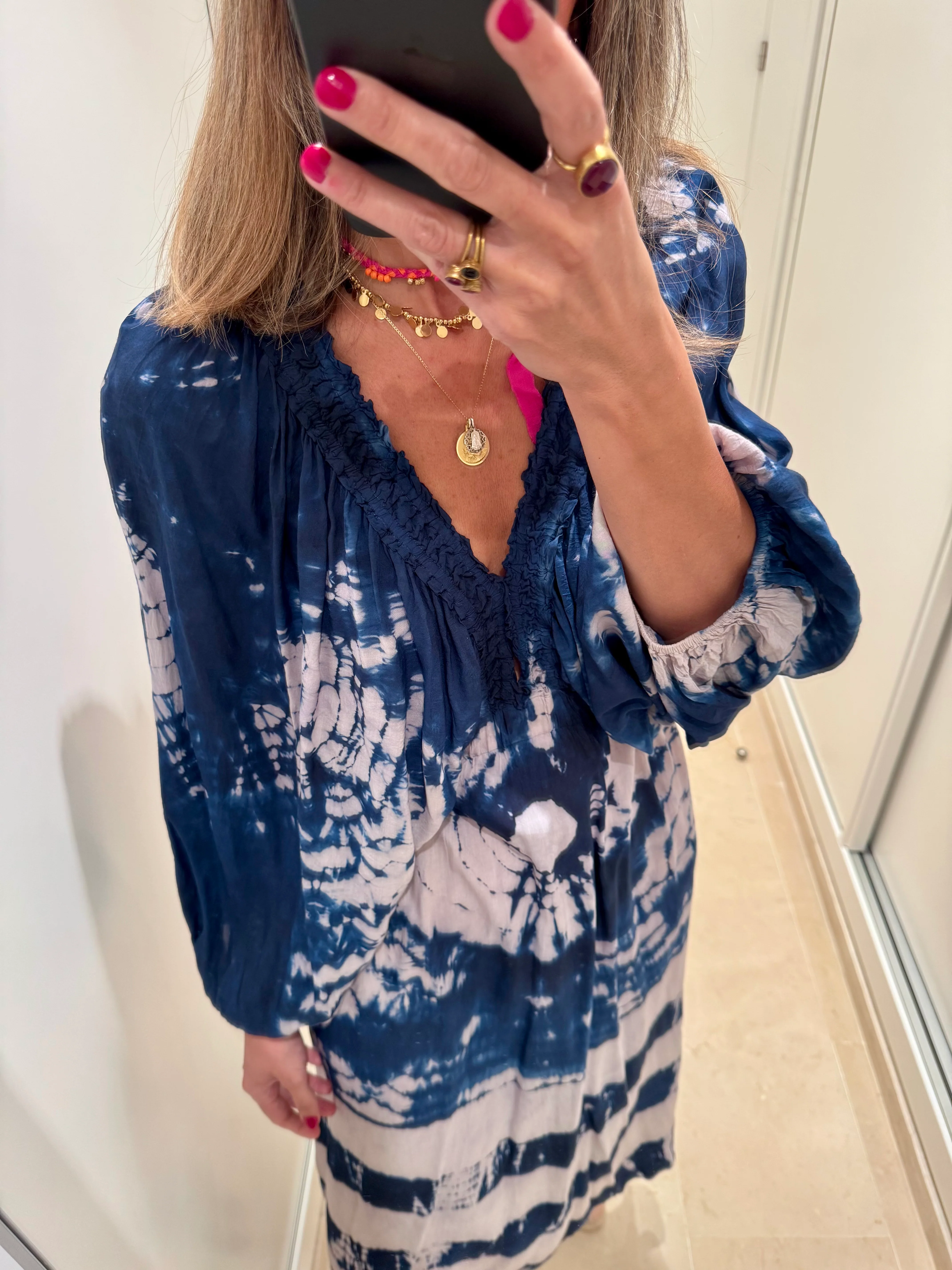 Vestido aguas azul - Image 3