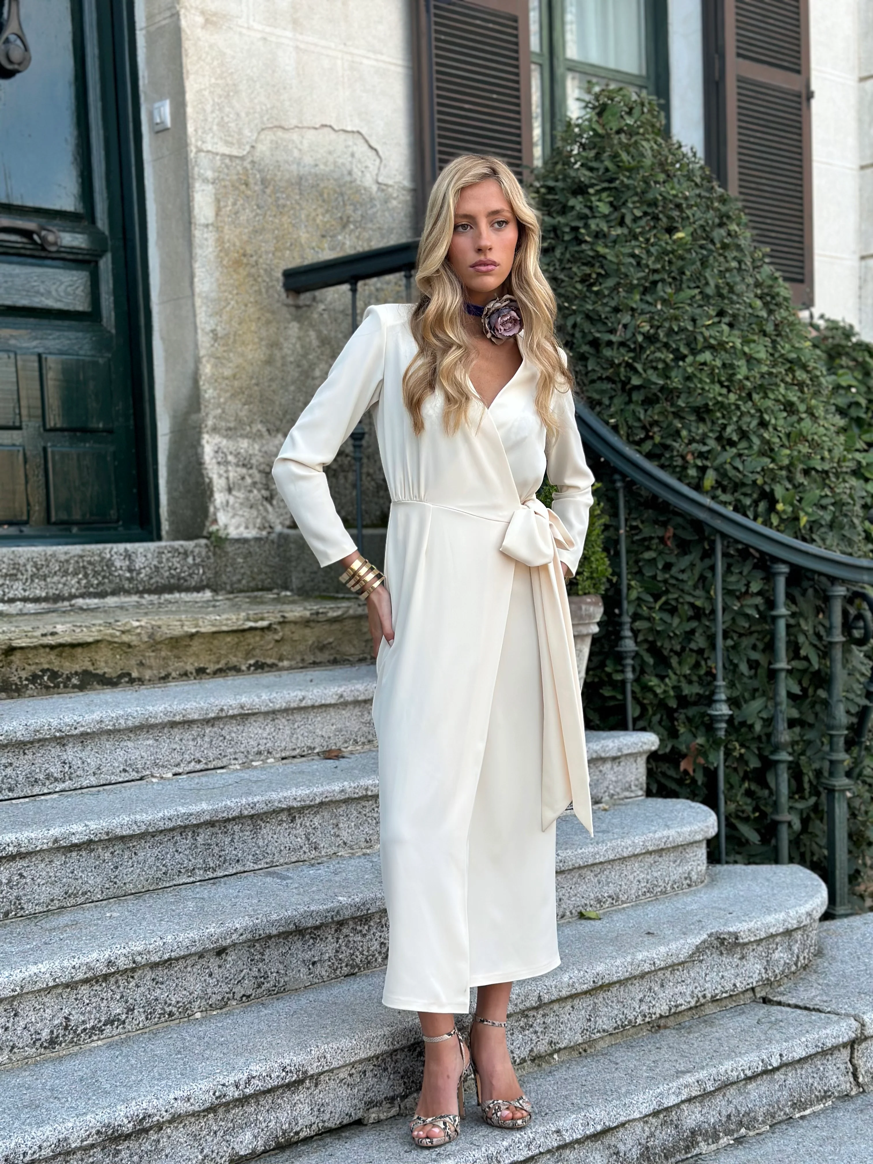 Vestido Lady Bombay crudo - Image 3
