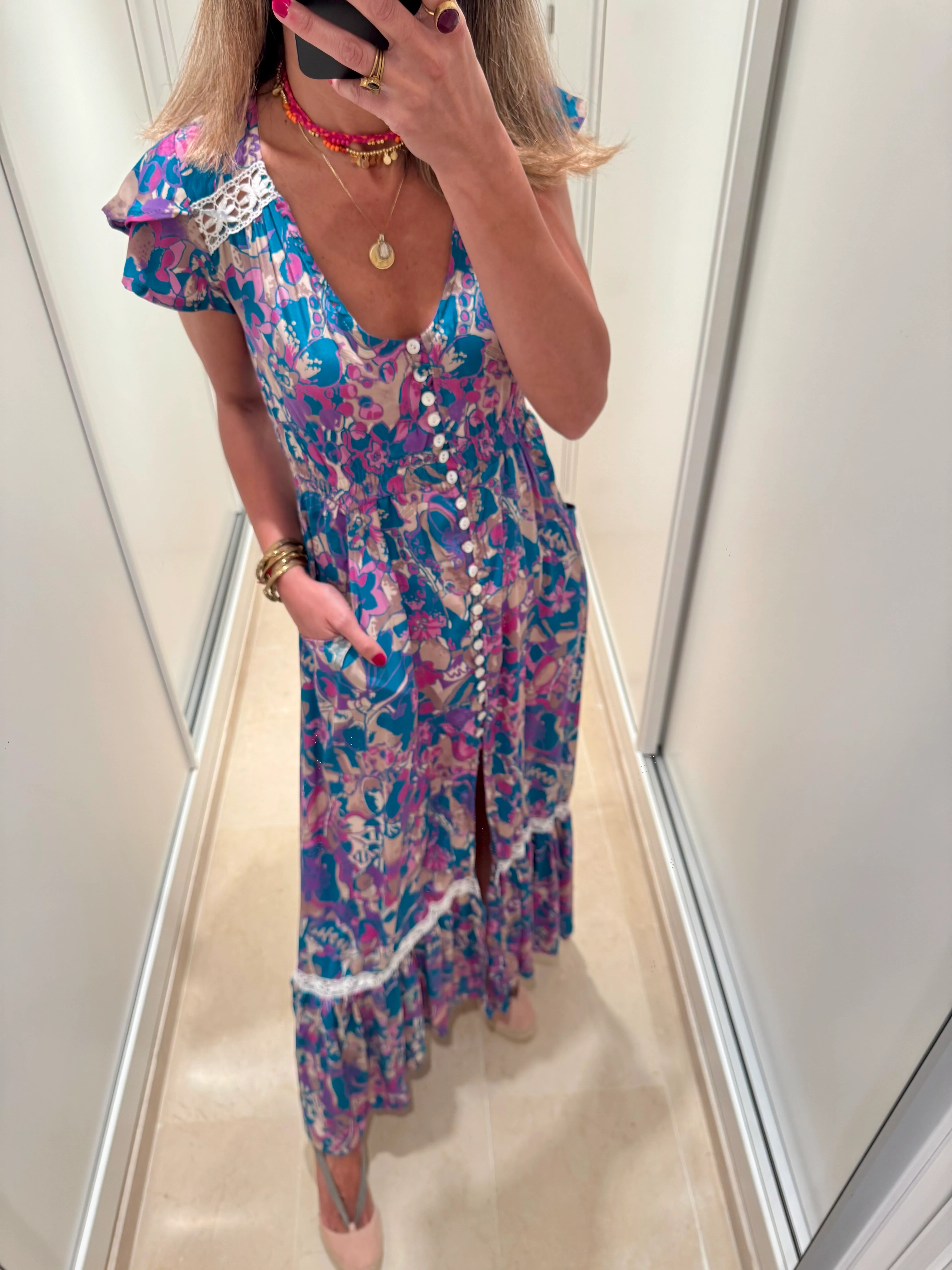 Vestido caramelos azul - Image 3