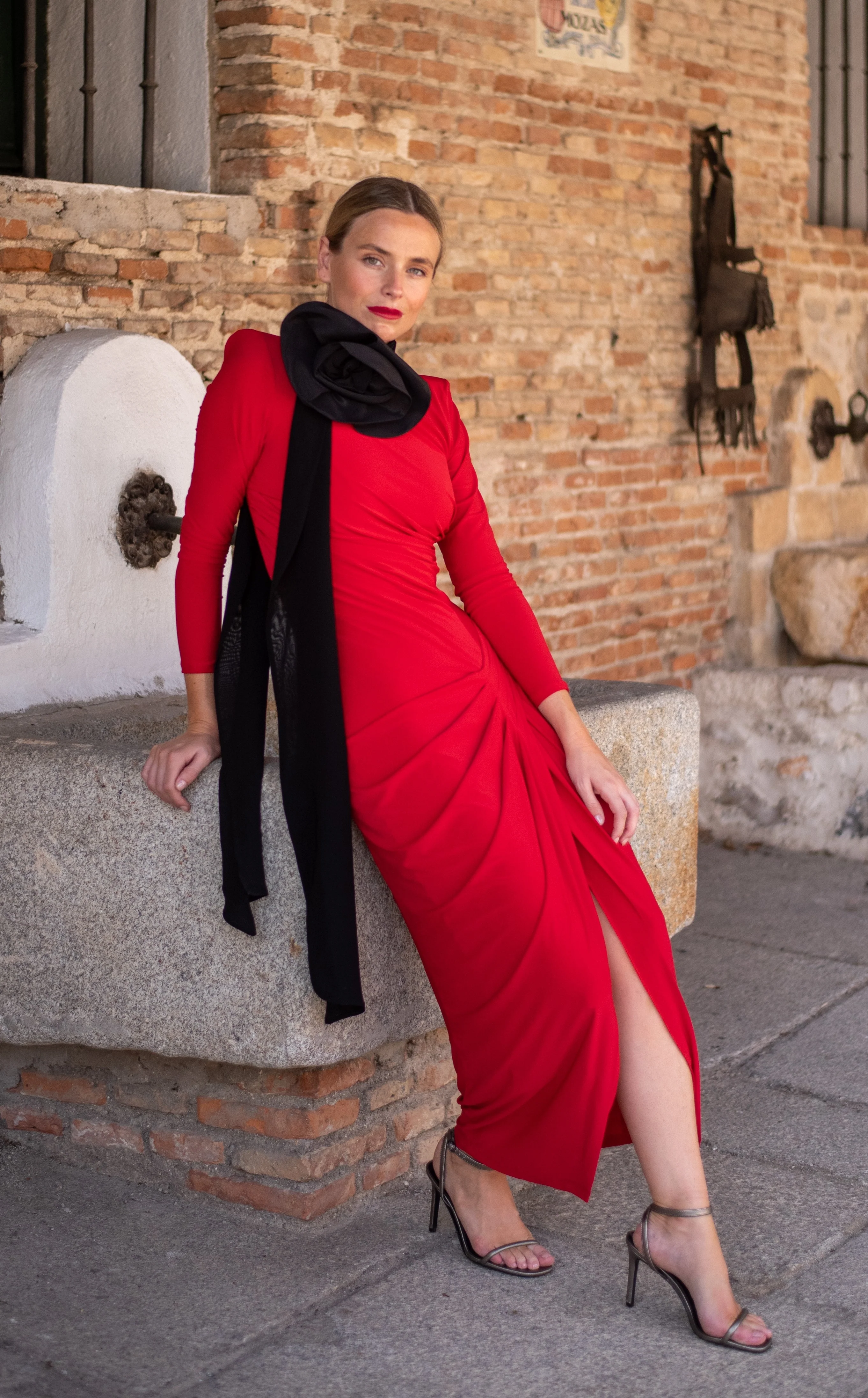 Vestido Chicago rojo - Image 2