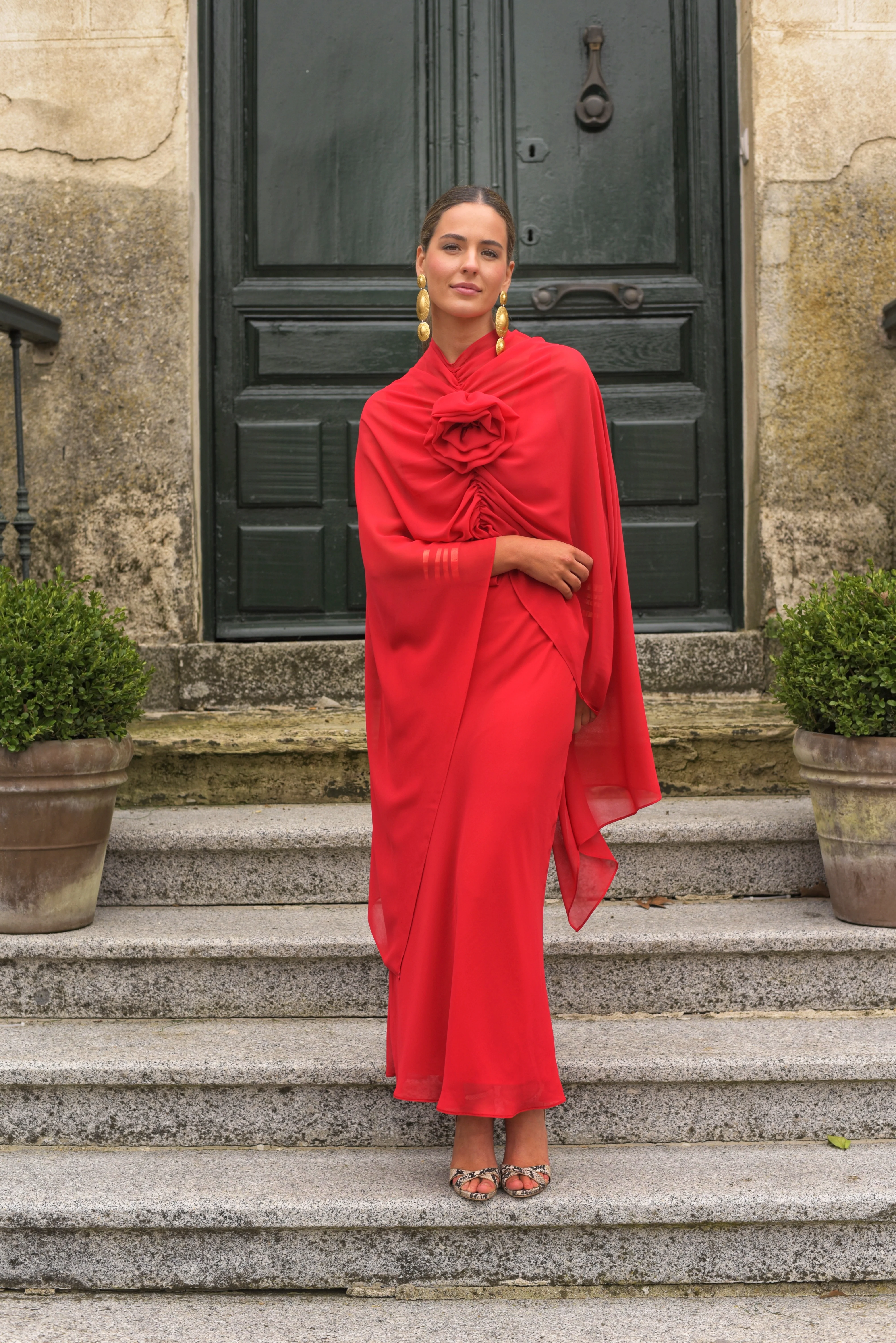 Vestido Edelweiss rojo - Image 2