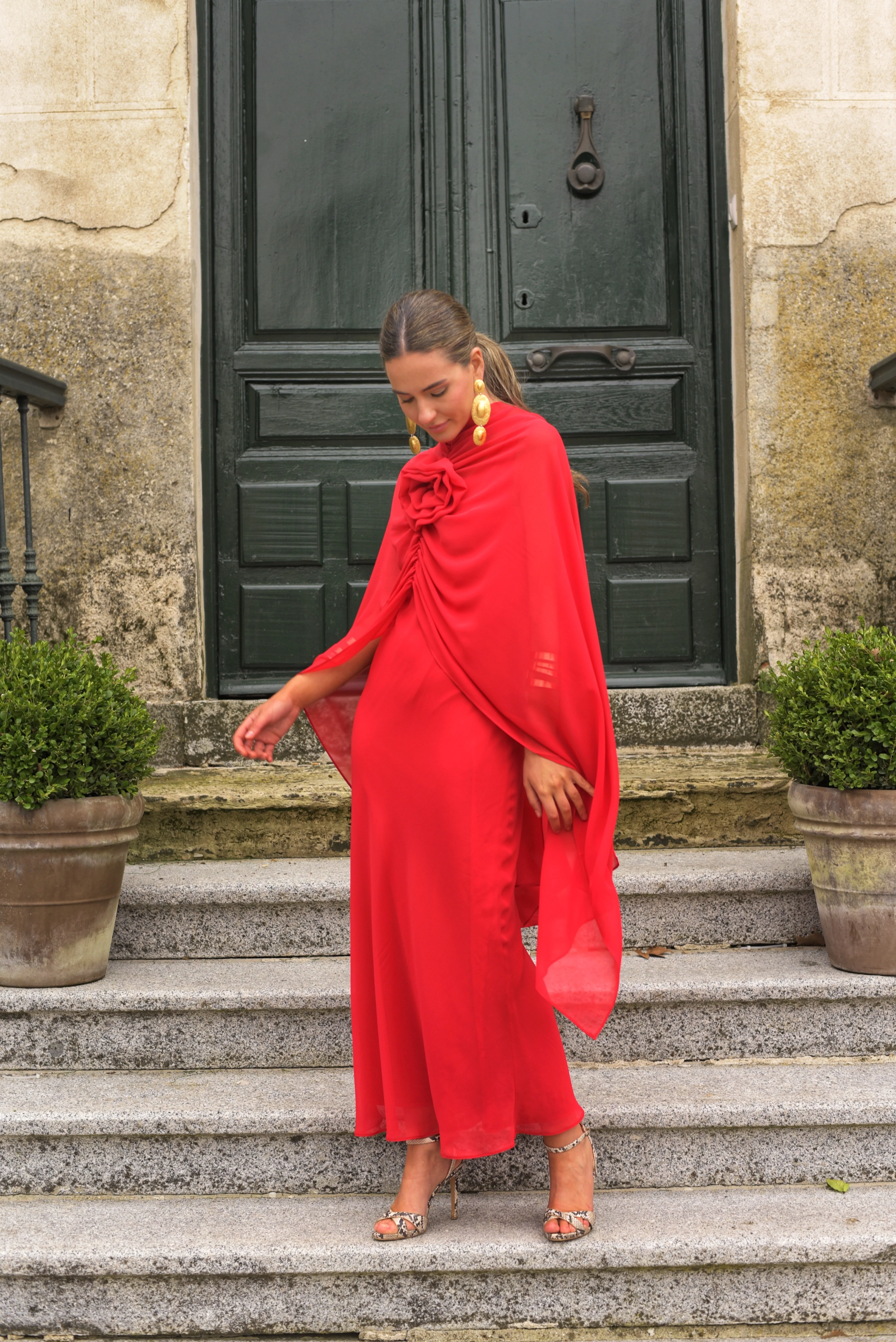 Vestido Edelweiss rojo - Image 4