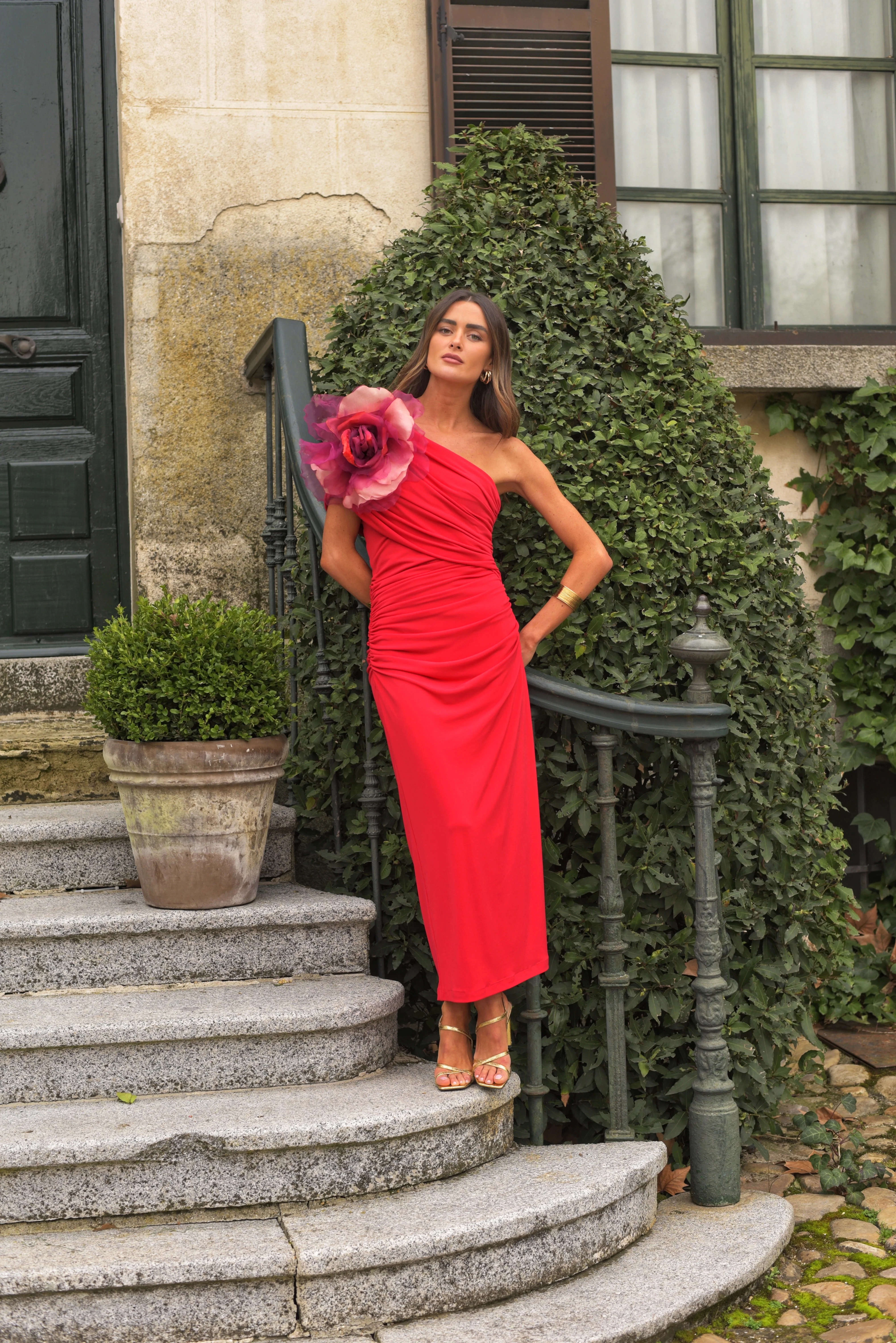 Vestido Lady Suricato rojo - Image 3