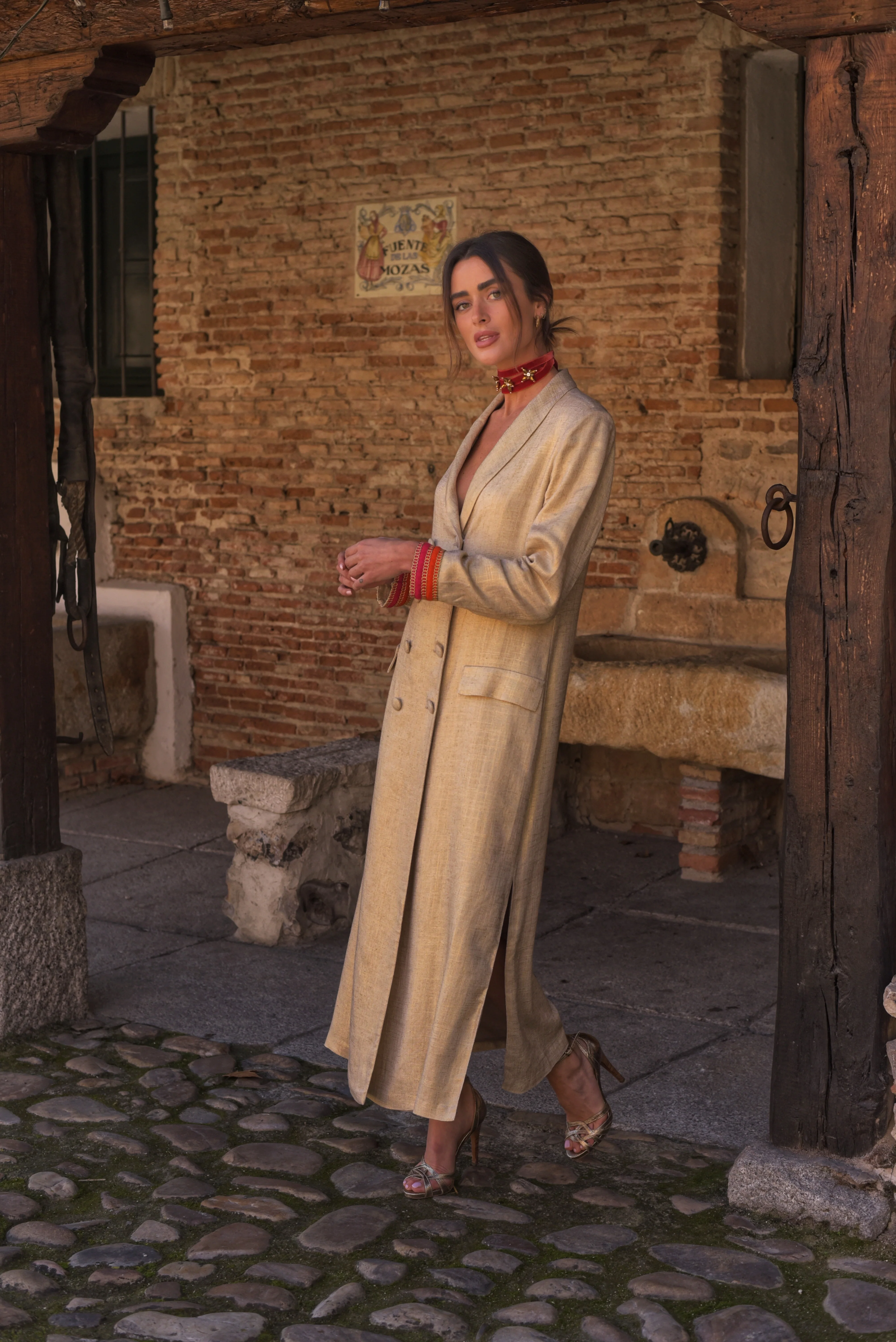Vestido Jirafa dorado - Image 4
