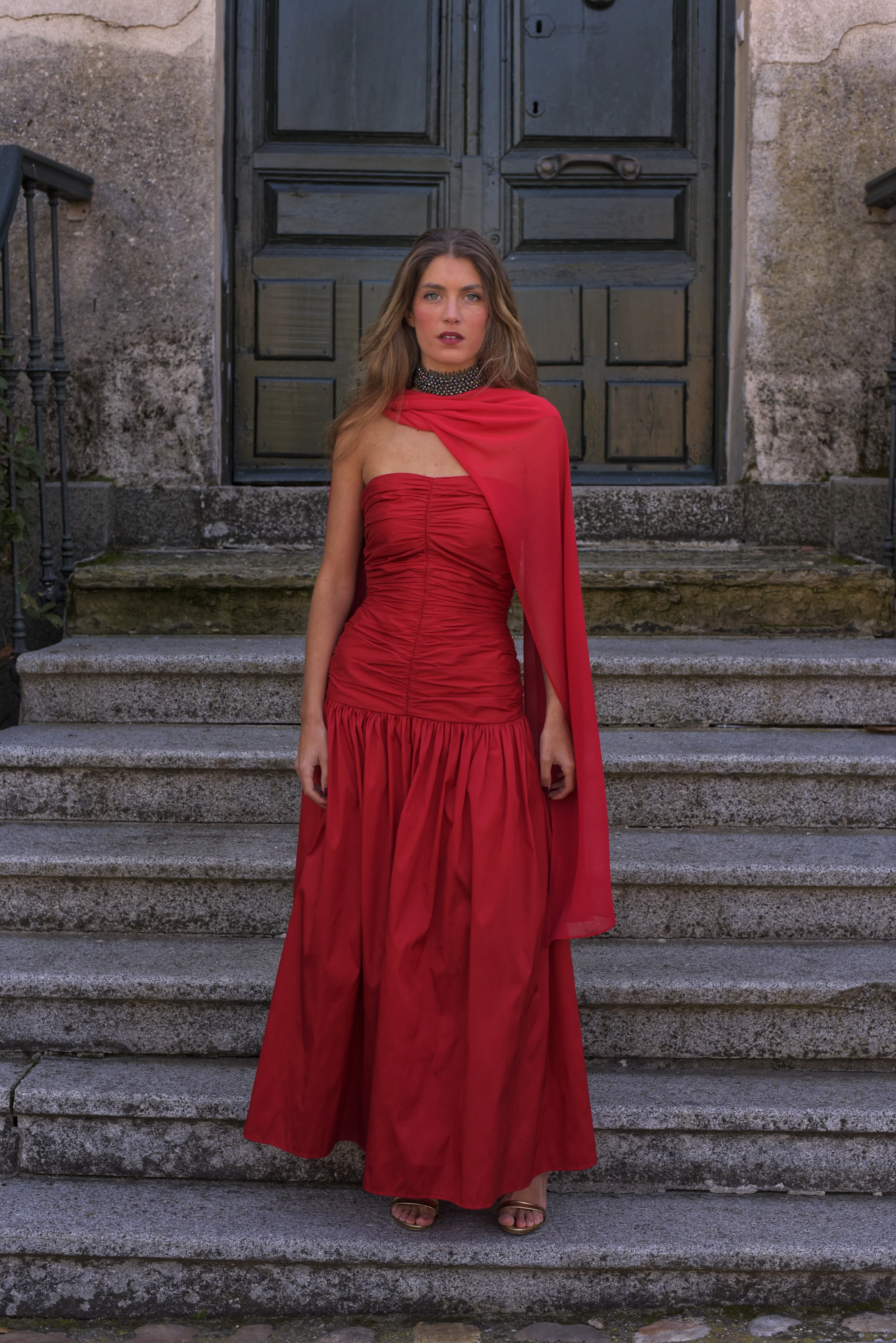 Vestido Lady Pantera rojo - Image 3