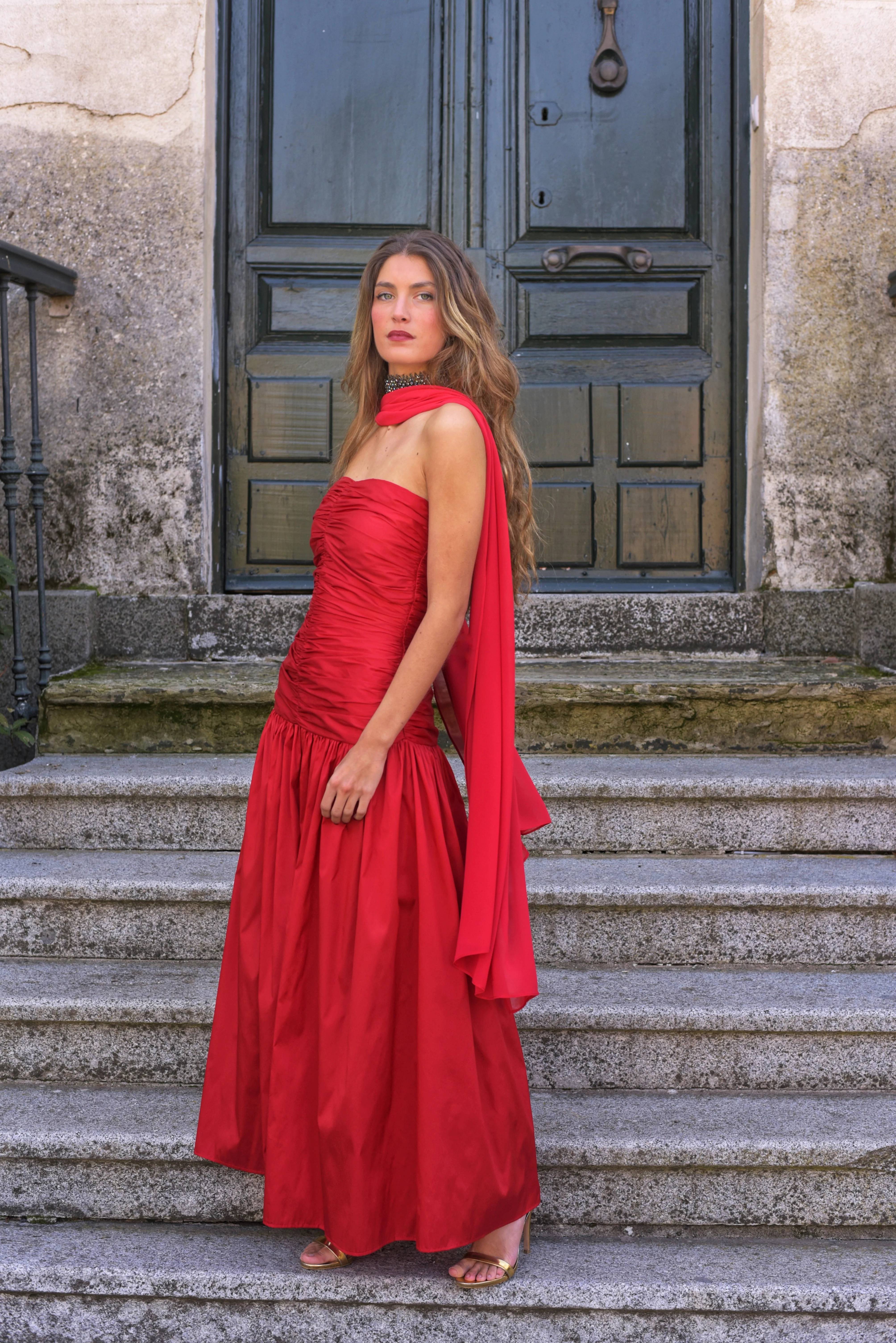 Vestido Lady Pantera rojo - Image 6