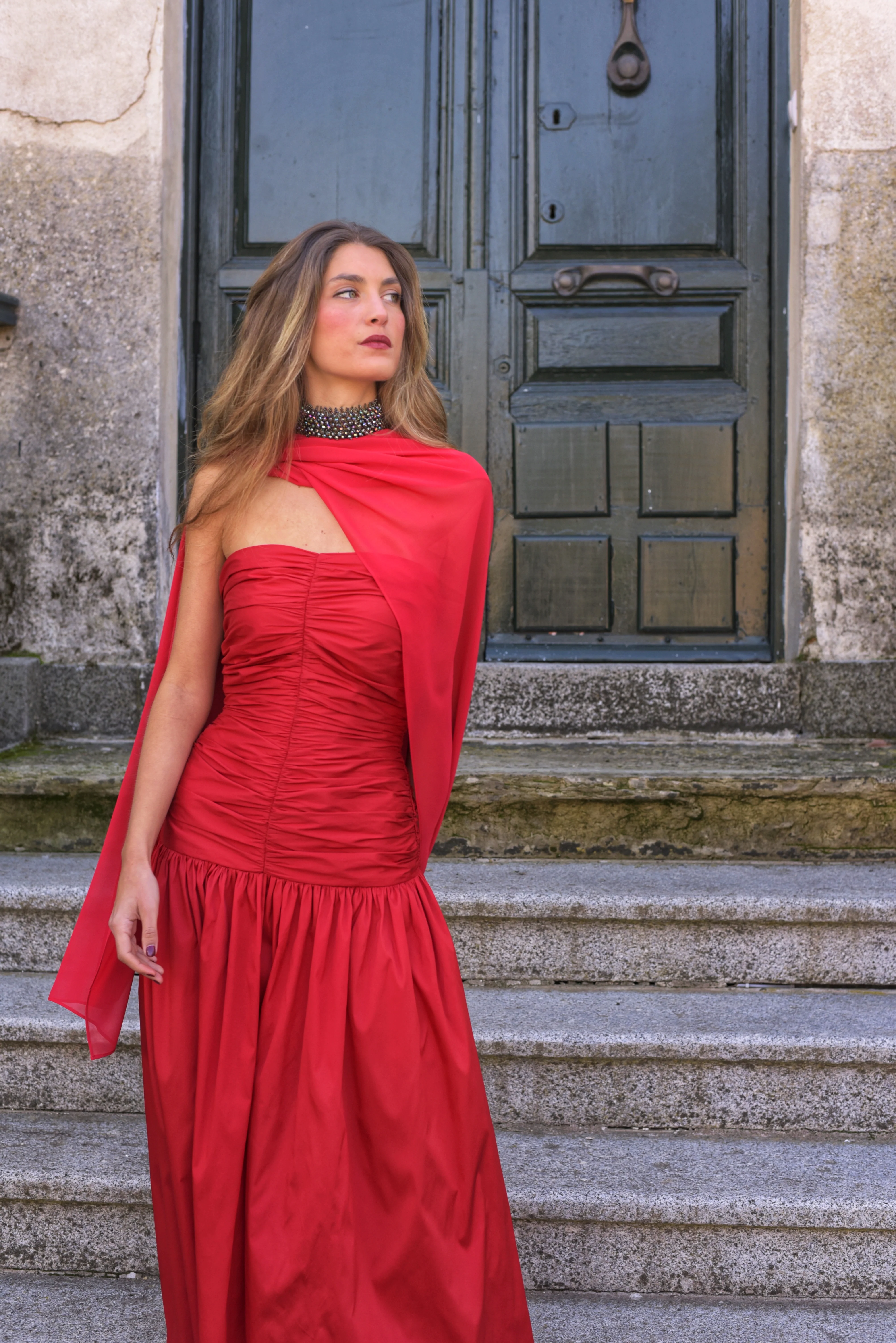 Vestido Lady Pantera rojo - Image 7
