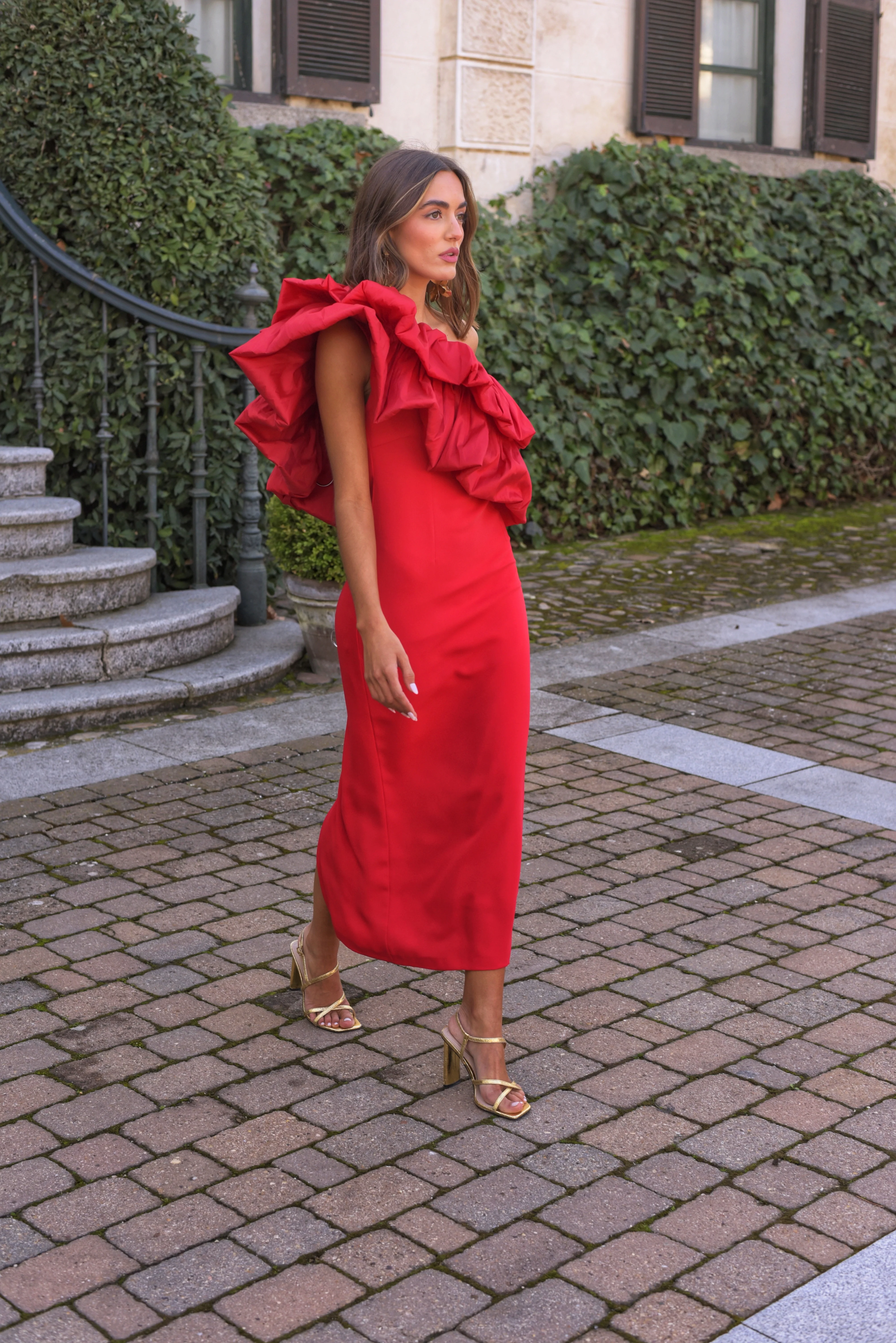 Vestido Orquídea rojo - Image 7