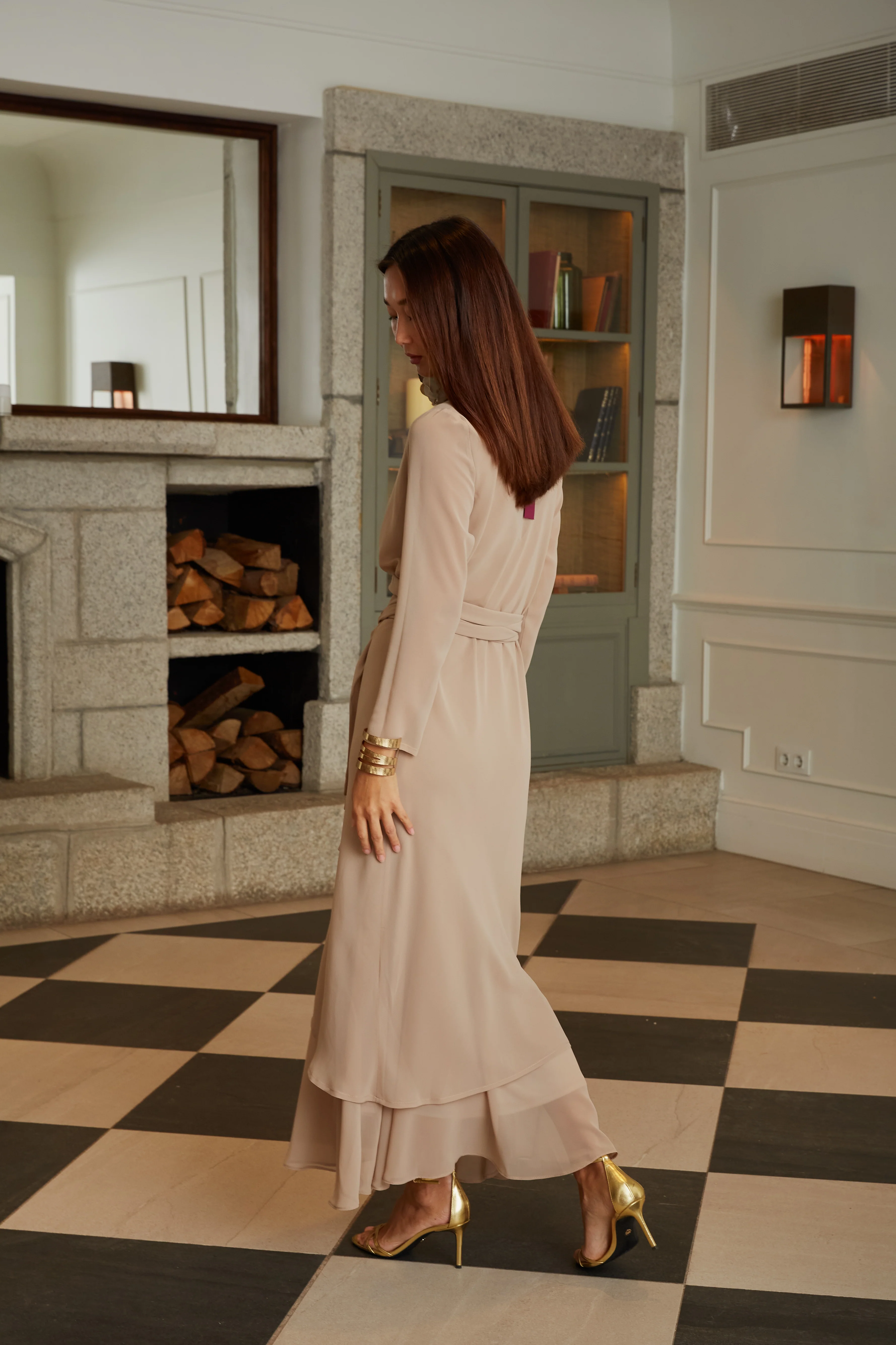 Vestido Sabina beis - Image 10