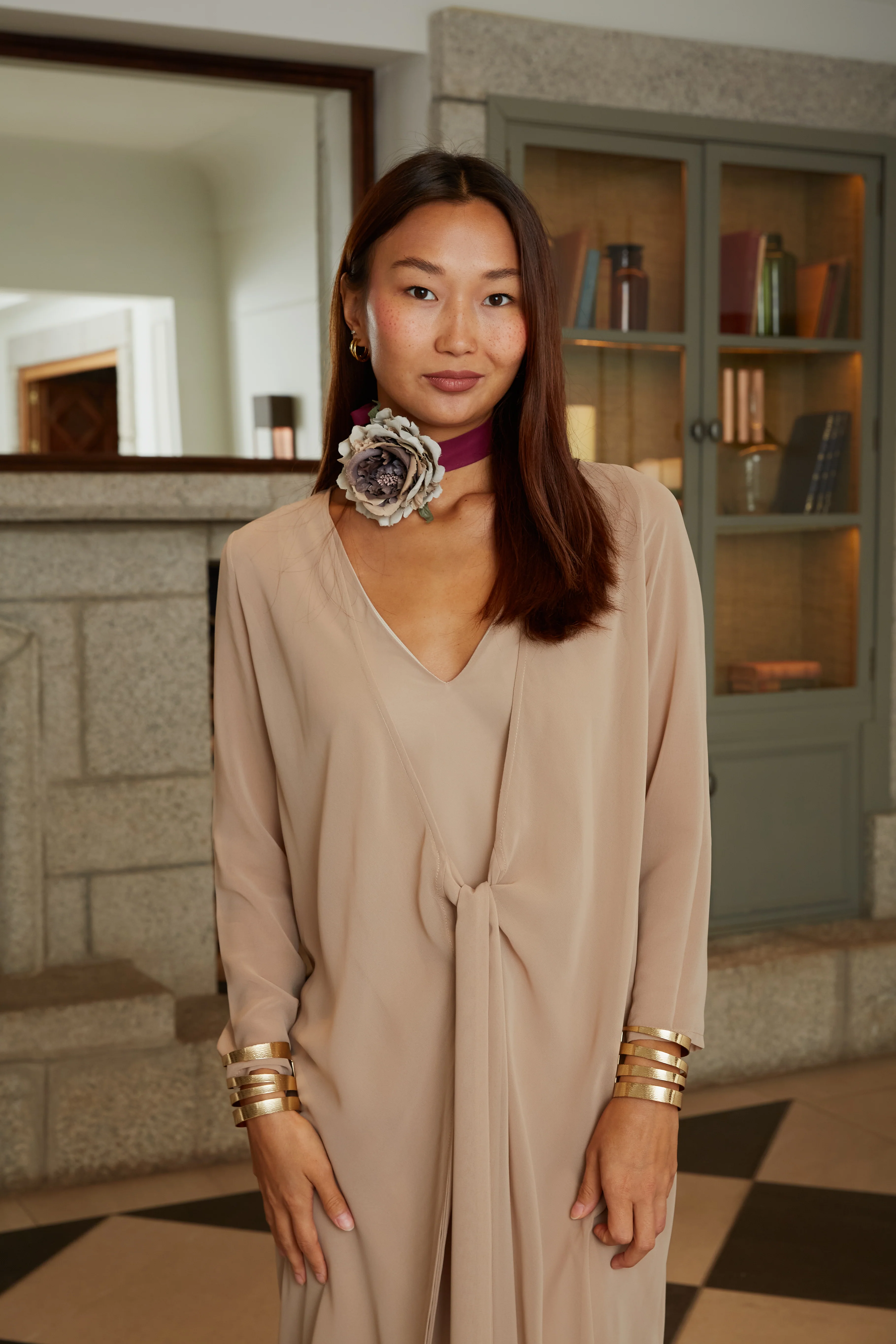 Vestido Sabina beis - Image 3
