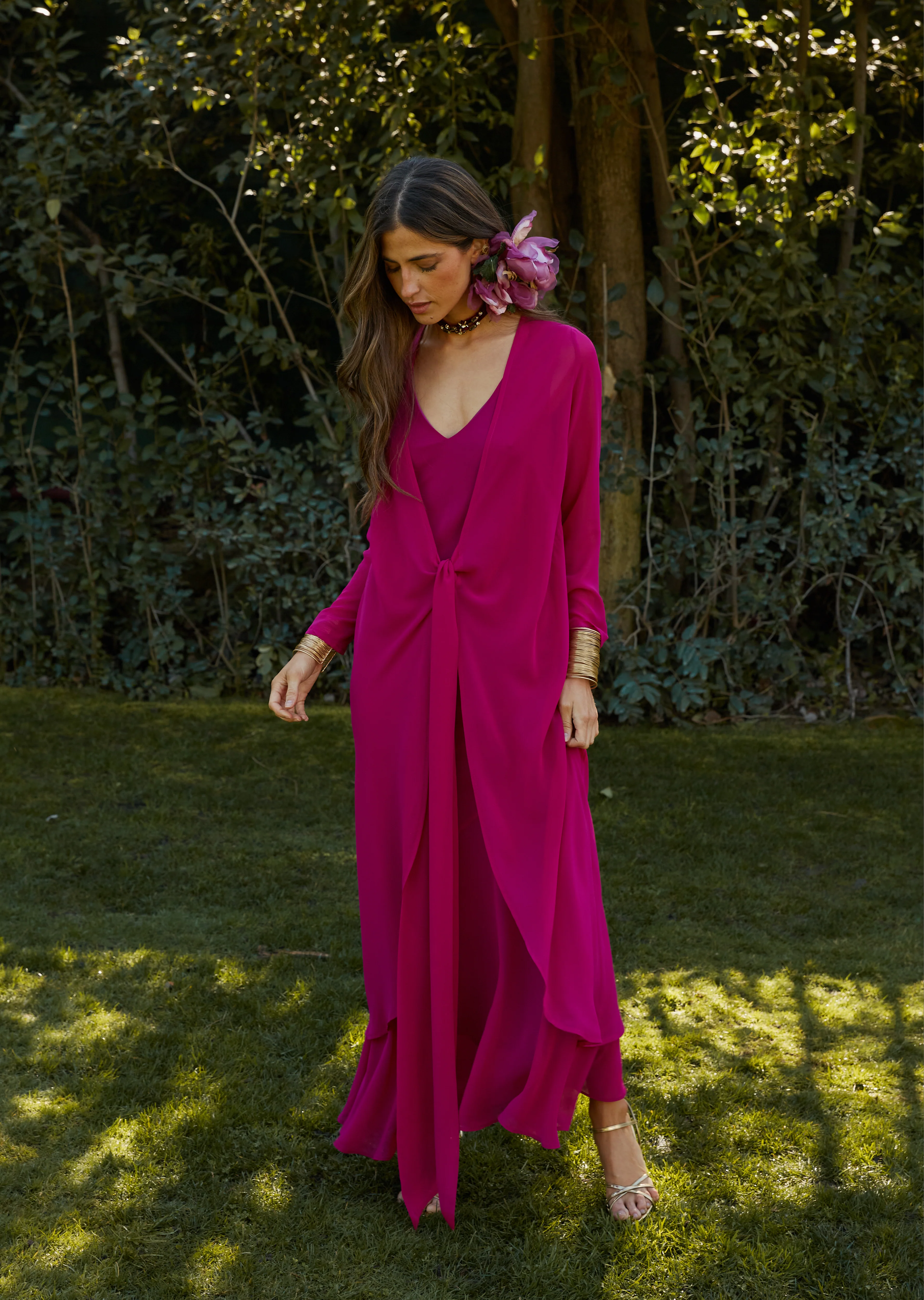 Vestido Sabina buganvilla - Image 5