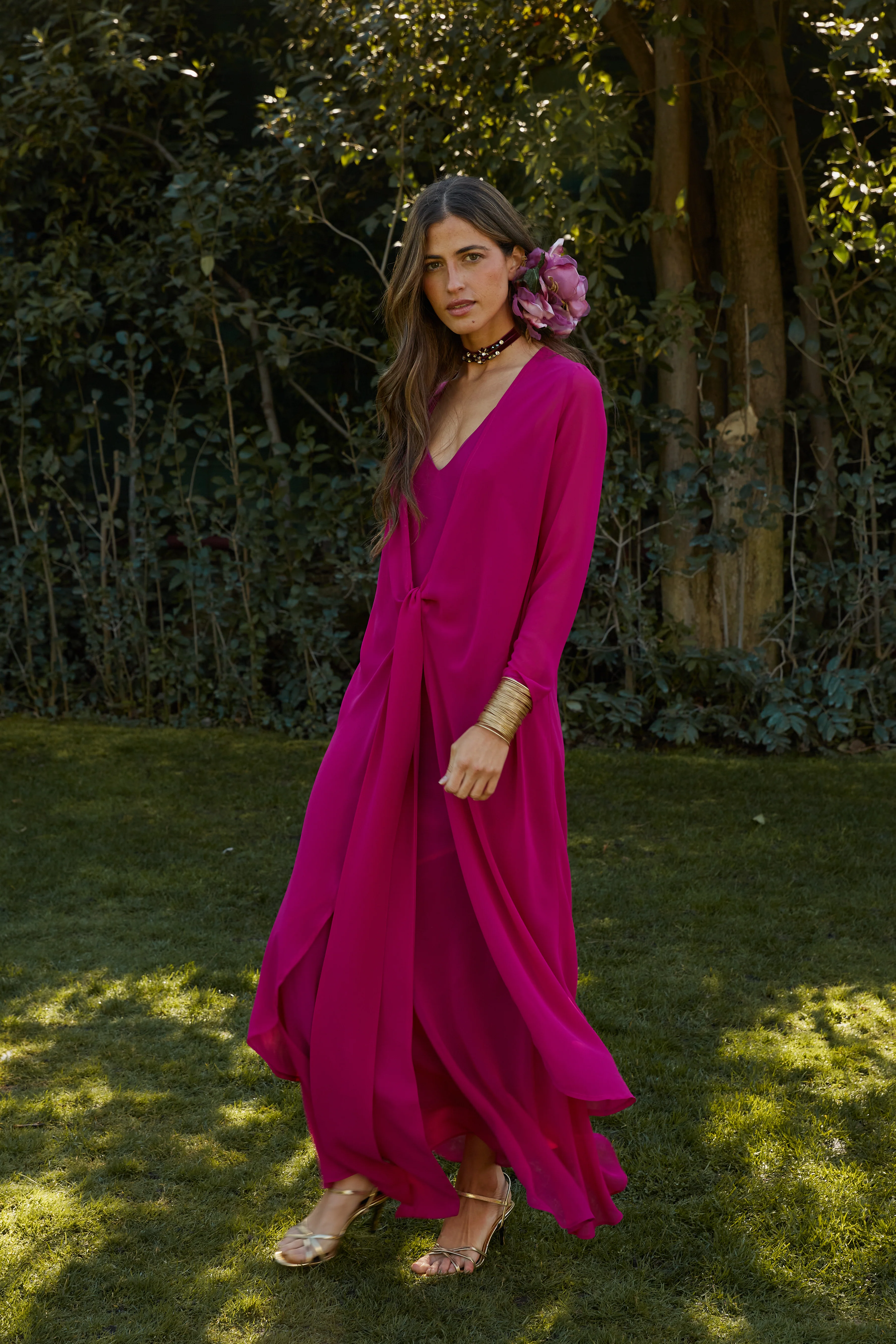 Vestido Sabina buganvilla - Image 6