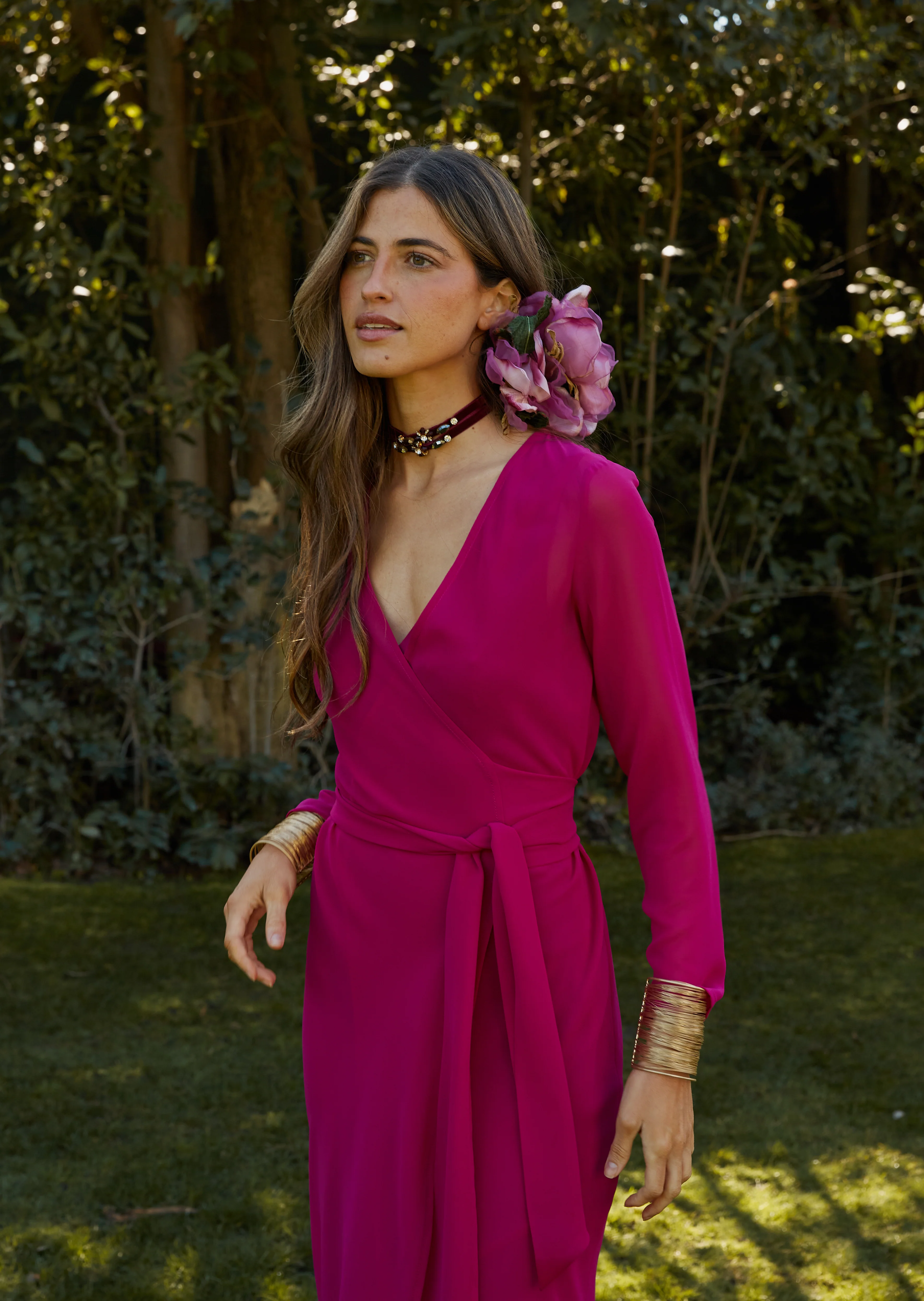 Vestido Sabina buganvilla - Image 9