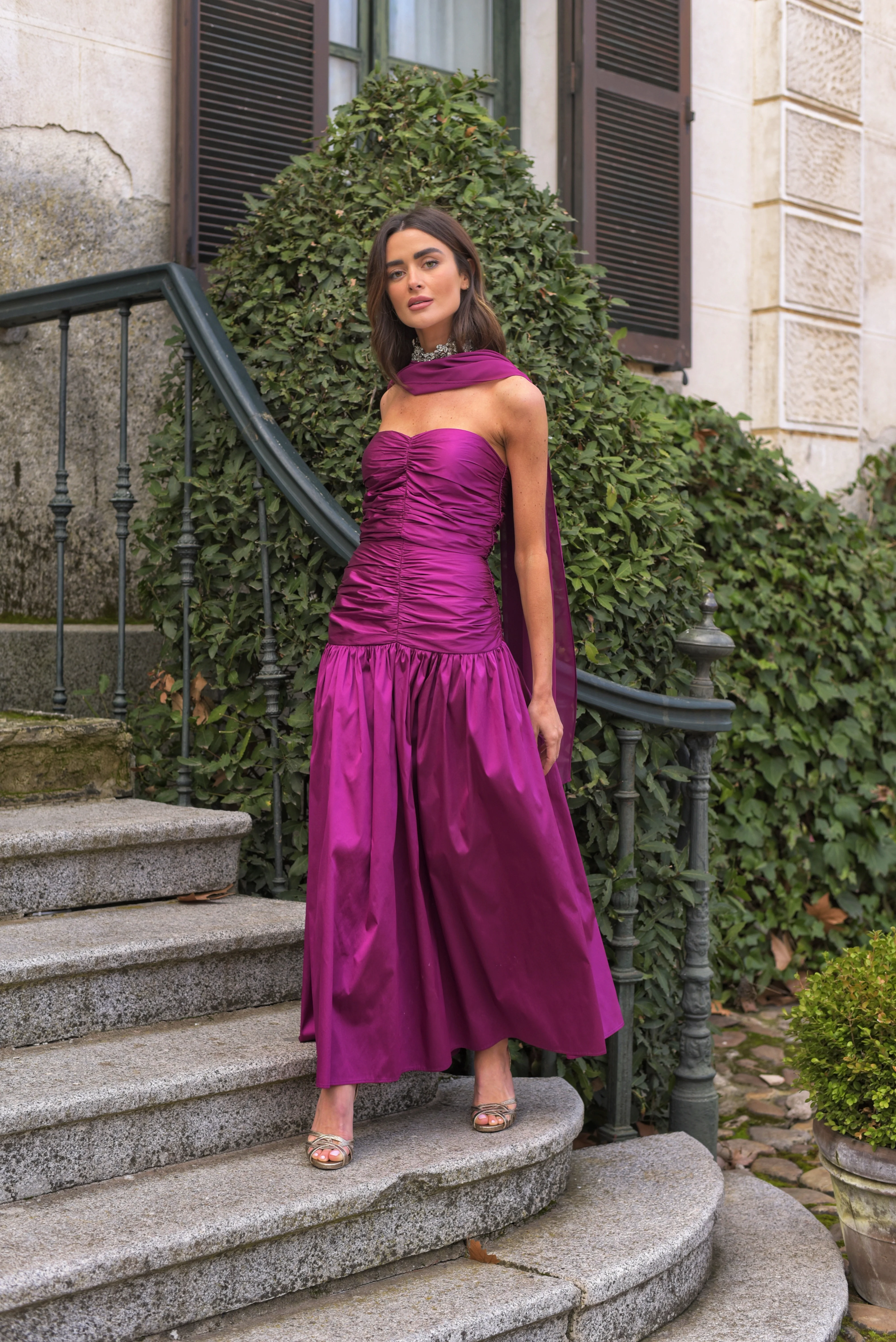 Vestido Lady Pantera cardenal - Image 3