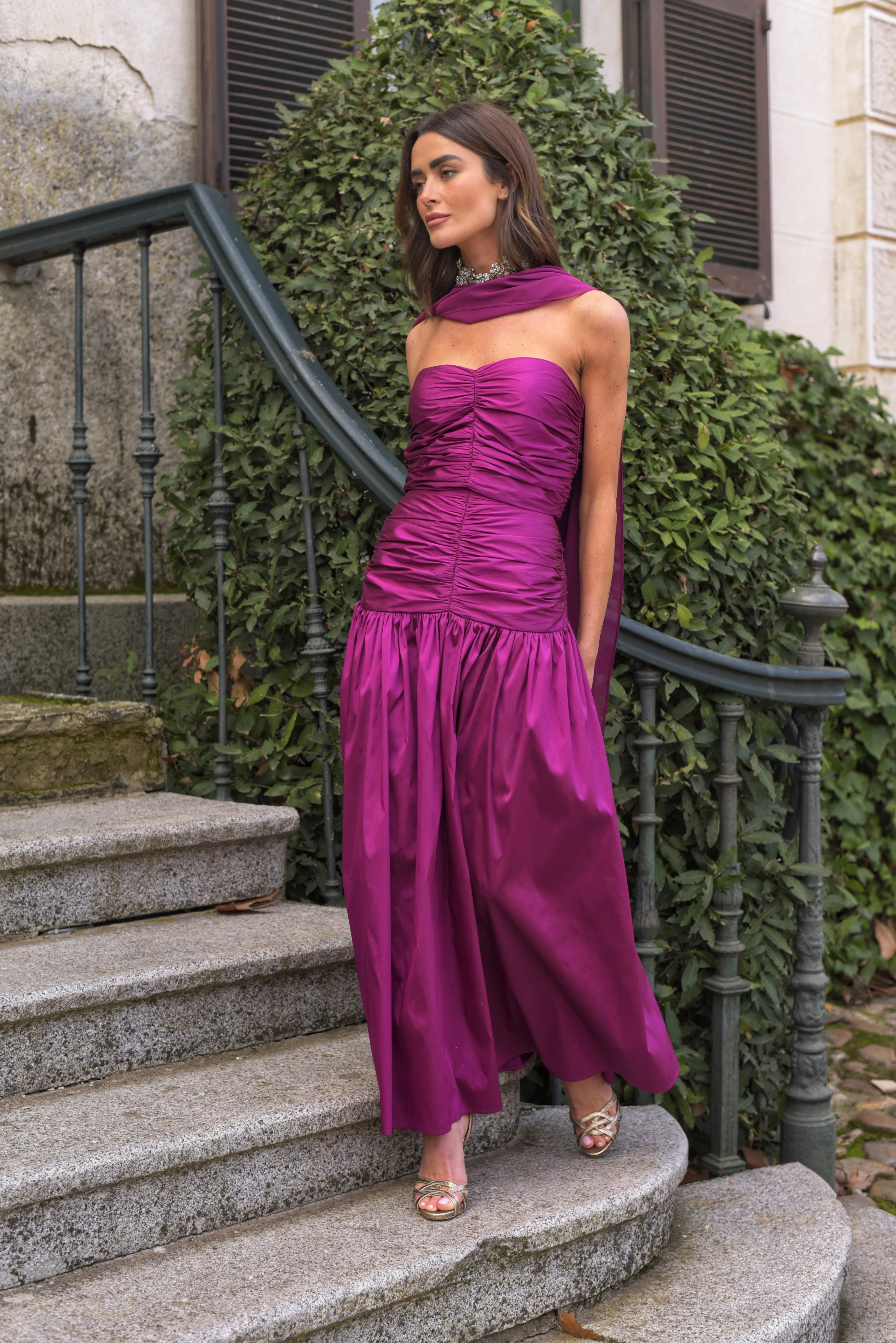 Vestido Lady Pantera cardenal - Image 4